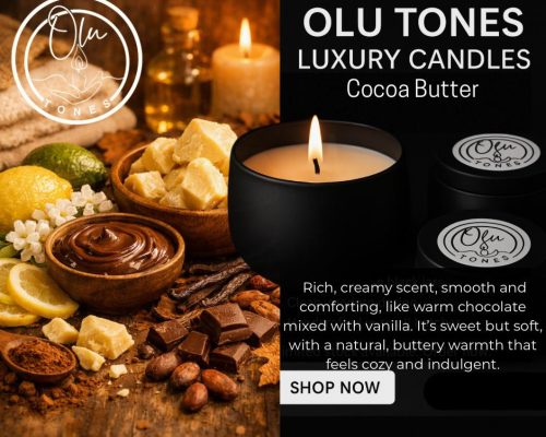 Cocoa Butter Candle by Olu Tones LTD